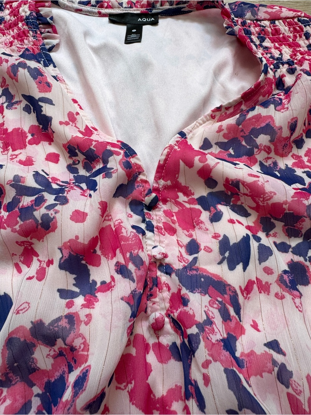 NWT Aqua Pink Frilly Ruffle Party Dress from Bloomingdale’s - Picture 5 of 13